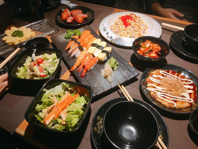 Review nhà hàng Sushi Kei với menu buffet chuẩn Nhật Bản