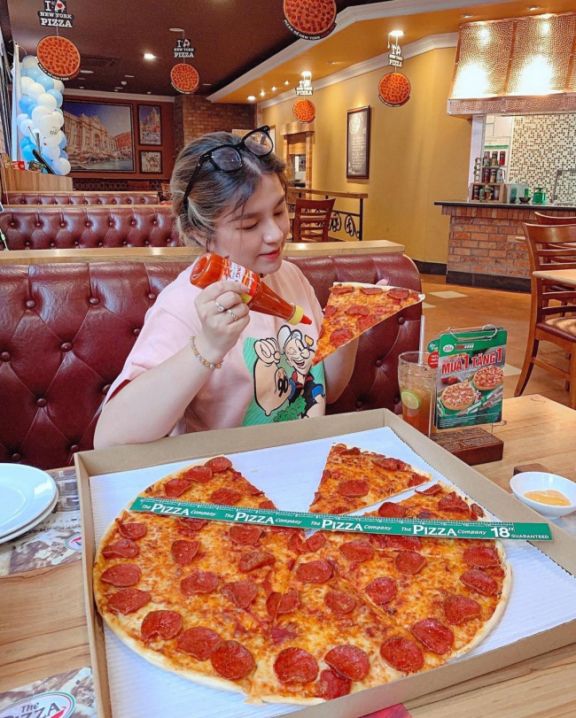 ăn chơi hà nội, trải nghiệm ẩm thực ý tại pizza company royal city hà nội