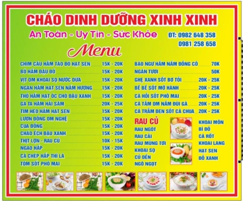 Tiết lộ lợi nhuận mô hình bán cháo dinh dưỡng  Inox Trung Thành