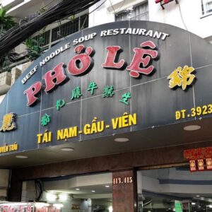 ngrënia dhe pirja në Saigon, sintetizimi i 10 restoranteve jashtëzakonisht të famshme pho në Saigon, të ngrënit është dashuri