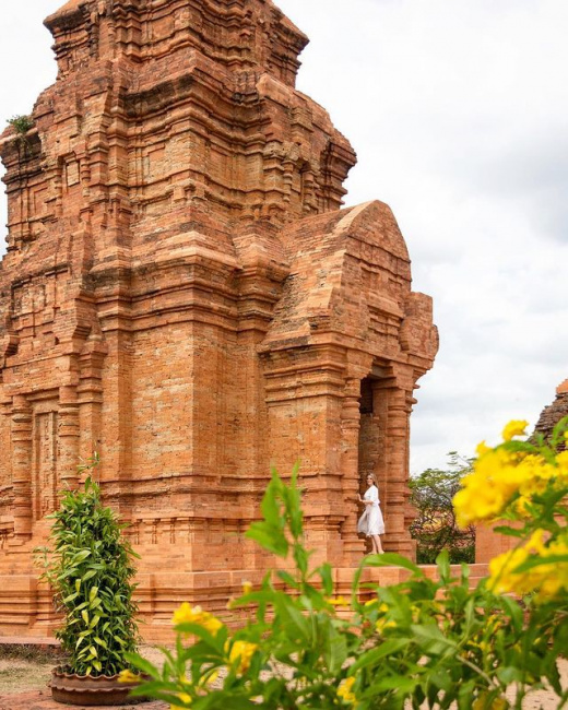 Check in Tháp Chàm Poshanư: Báu vật của Vương quốc Chăm Pa