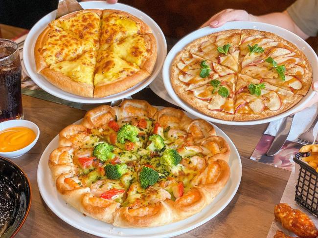 ăn chơi hà nội, top 10 nhà hàng pizza hải sản thơm ngon chuẩn hương vị ý