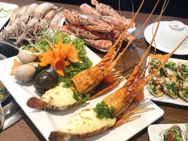ăn chơi hà nội, review chân thực buffet hải sản chef dzung ăn là ghiền
