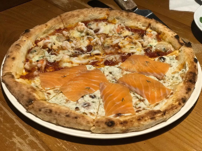 ăn chơi sài gòn, review pizza 4p phú mỹ hưng chi tiết – pizza kiểu nhật thơm ngon “đã thèm”