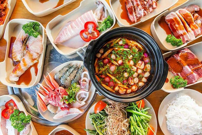 ăn chơi sài gòn, 10 quán buffet nướng hàn quốc tphcm ngon và rẻ nhất định phải thử