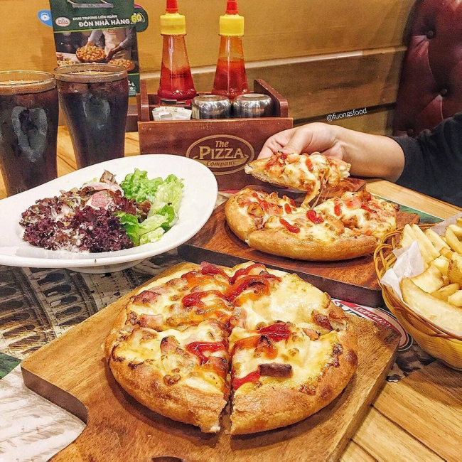 The Pizza Company – Địa chỉ ẩm thực Ý “siêu ngon” cho teen Hà Thành