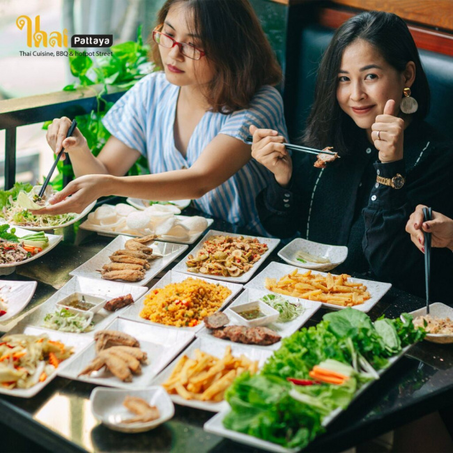 Review nhà hàng Thái Pattaya 6A Láng Hạ chuẩn hương vị Thái