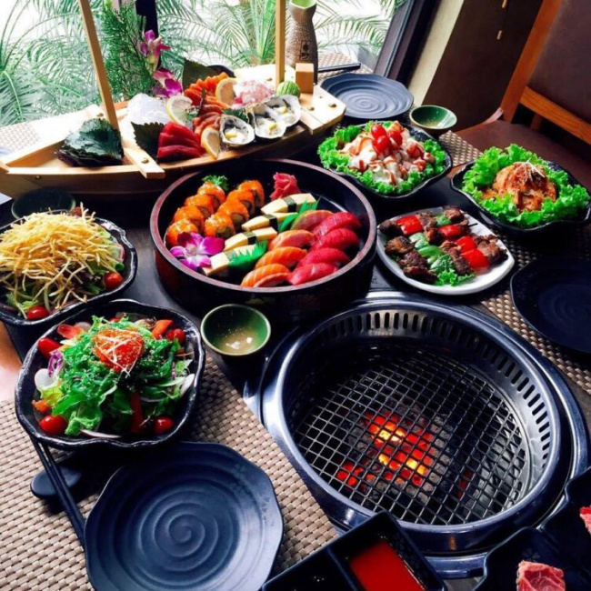 món ăn nhật, review nhà hàng sashimi bbq garden nhật bản: menu và giá ăn mới – digiticket