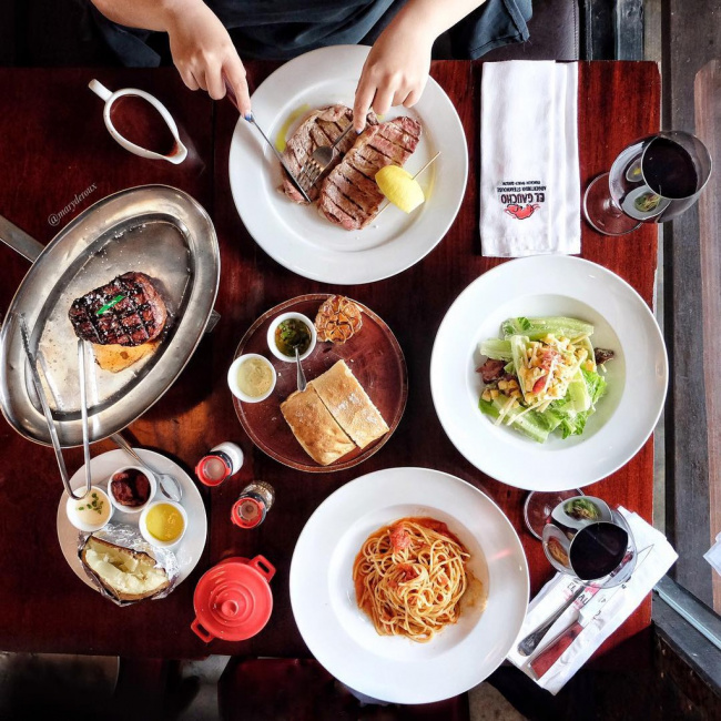 Review nhà hàng El Gaucho Hà Nội với Beefsteak “đắt xắt ra miếng”