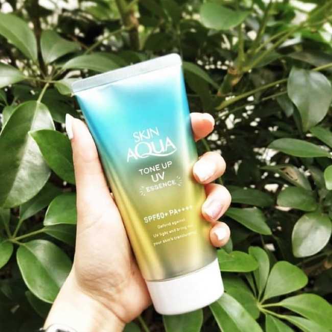 blog, [review] kem chống nắng sunplay cho da dầu mụn: review skin aqua màu xanh, hồng