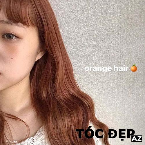 Top 13+ tóc màu nâu cam đẹp và sành điệu giúp chị em tỏa sáng