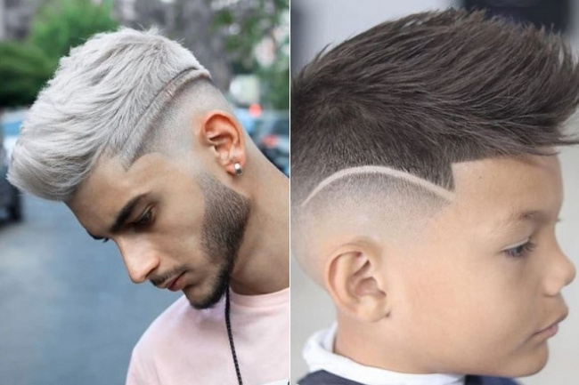 kiểu tóc, [review] kẻ vạch tóc nam đẹp 2020: 15 kiểu tattoo nghệ thuật đơn giản cực chất