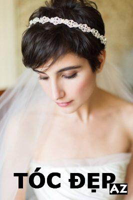 kiểu tóc, 6 kiểu tóc cô dâu tuyệt đẹp cho ngày cưới thêm đáng nhớ