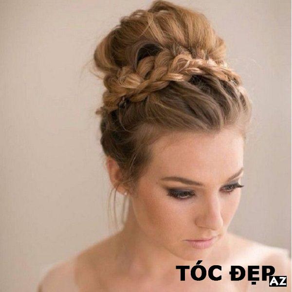 kiểu tóc, [review] tóc búi cô dâu đẹp hơn 20 kiểu từ đơn giản đến lộng lẫy cho nàng thích mê