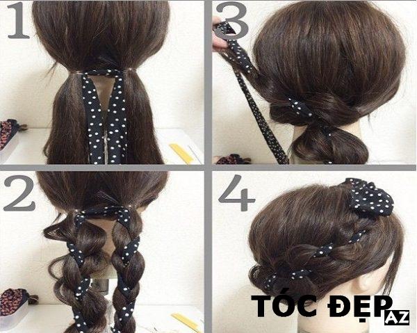 kiểu tóc, [review] 10 kiểu tóc tết đẹp siêu đơn giản cho cô nàng điệu đà
