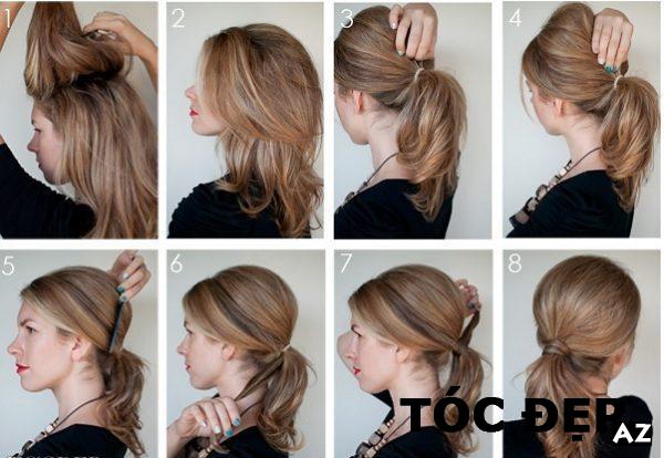 kiểu tóc, [review] 10 cách làm tóc đẹp tại nhà chỉ 5 phút cho bạn gái bận rộn