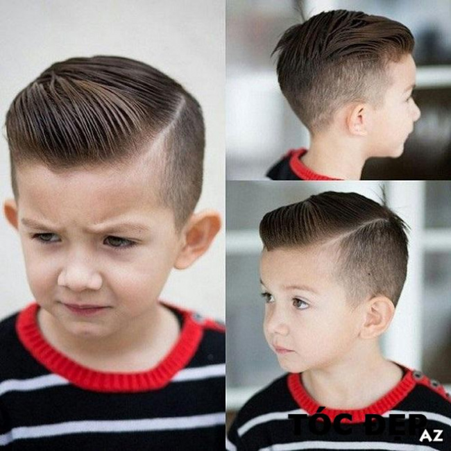 Hãy khám phá kiểu tóc cực đáng yêu cho bé trai 4 tuổi của bạn trong bức ảnh này. Bạn sẽ bị thuyết phục bởi vẻ đẹp đáng yêu và tinh nghịch của kiểu tóc này.
