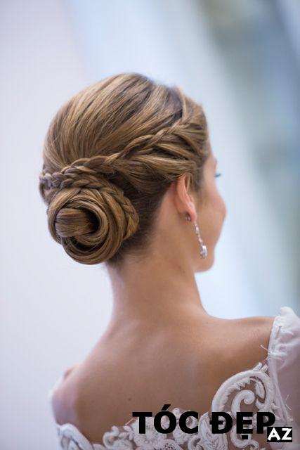 kiểu tóc, [review] 6 kiểu tóc búi cô dâu đẹp nổi bật trong ngày cưới