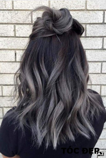 kiểu tóc, [review] nhuộm tóc màu xám khói xu hướng tóc năm 2019 nhất định bạn phải thử