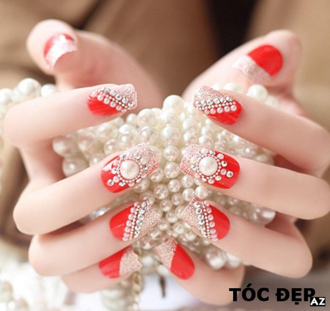 blog, top 20 những mẫu nail đẹp cho cô dâu trong ngày cưới