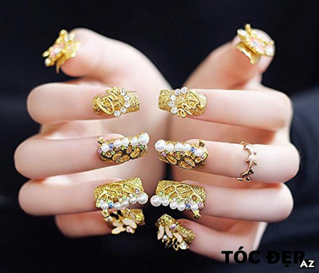 blog, top 20 những mẫu nail đẹp cho cô dâu trong ngày cưới