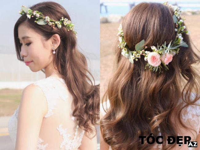 kiểu tóc, tổng hợp các kiểu tóc cô dâu giúp bạn gái đẹp lung linh trong ngày cưới