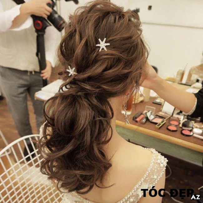 kiểu tóc, tổng hợp các kiểu tóc cô dâu giúp bạn gái đẹp lung linh trong ngày cưới