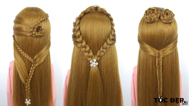 blog, 28 kiểu tết tóc đẹp đơn giản dễ làm cho bạn gái | easy braided hairstyles for girls #002