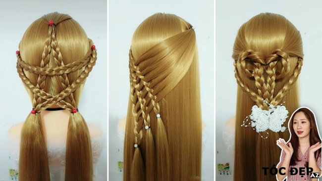 blog, 26 cách tết tóc đơn giản tuyệt đẹp đi học đi chơi | easy hair style for long hair #31