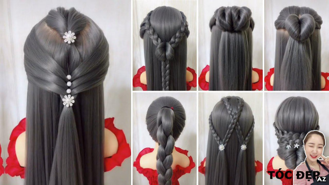 blog, 34 kiểu tết tóc đẹp đơn giản dễ làm cho bạn gái | easy braided hairstyles for girls #35