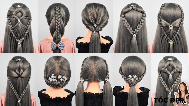 blog, 28 kiểu tết tóc đẹp đơn giản dễ làm cho bạn gái | easy braided hairstyles for girls #42