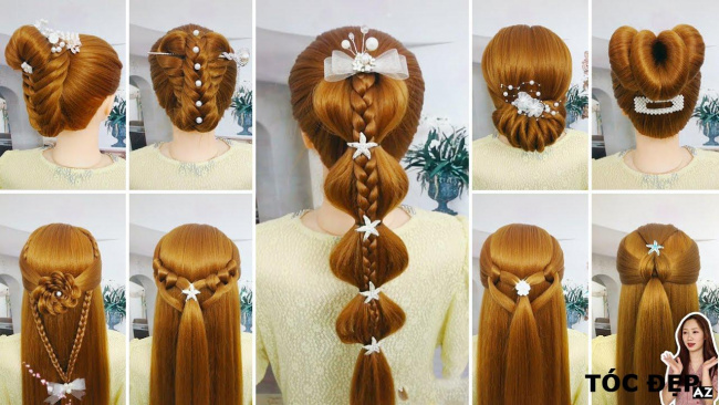 blog, 32 kiểu tết tóc đẹp đơn giản dễ làm cho bạn gái | easy braided hairstyles for girls #36