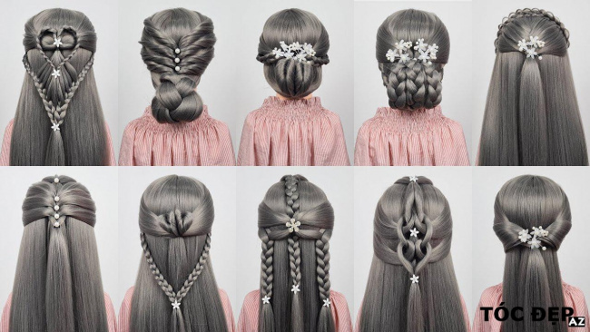 blog, 28 kiểu tết tóc đẹp đơn giản dễ làm cho bạn gái | easy braided hairstyles for girls | part 1