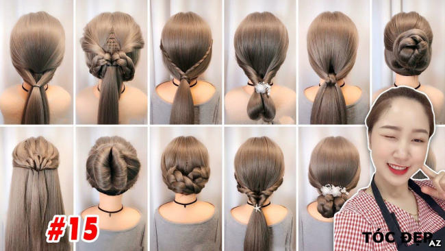 28 Cách Tết Tóc Đơn Giản Tuyệt Đẹp Đi Học Đi Chơi | Các kiểu tóc đẹp cho bạn gái | New Hairstyle #15