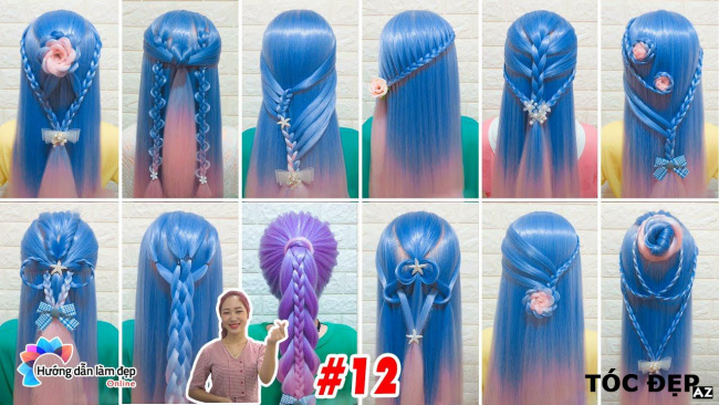 26 Cách Tết Tóc Đơn Giản Tuyệt Đẹp Đi Học Đi Chơi | Các kiểu tóc đẹp cho  bạn gái | New Hairstyle #12 - ALONGWALKER