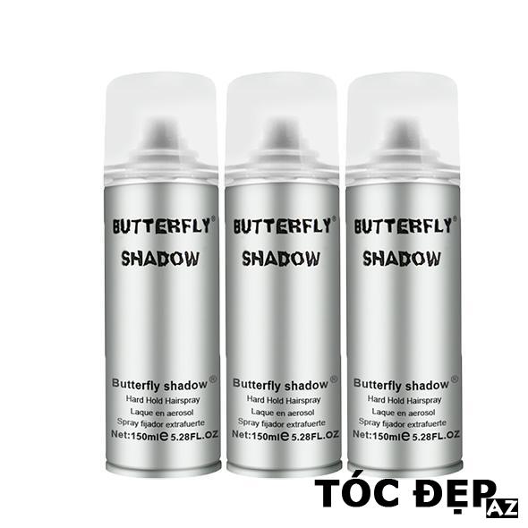gôm xịt tóc, [bí quyết] phân biệt gôm xịt tóc butterfly shadow thật giả cực hay