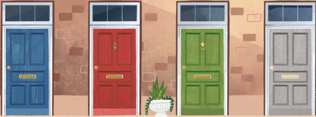 Chọn màu sắc cửa chính như thế nào cho hợp phong thủy?