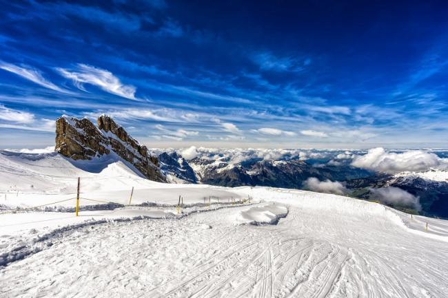 Ngắm Băng Tuyết 4 Mùa Tại Núi Titlis Thụy Sỹ