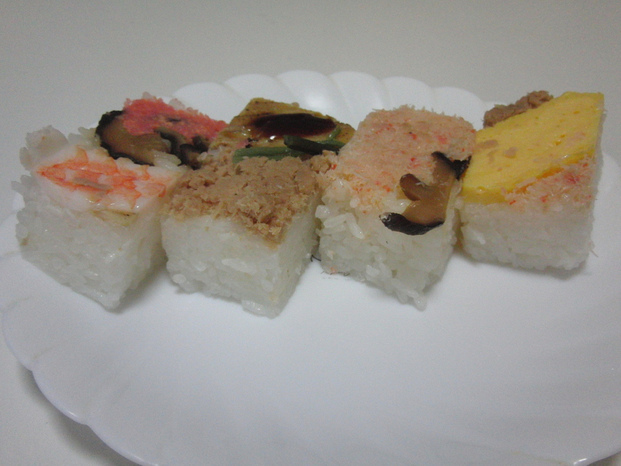 sushi, nhật bản, oshi zushi – sushi ép khuôn