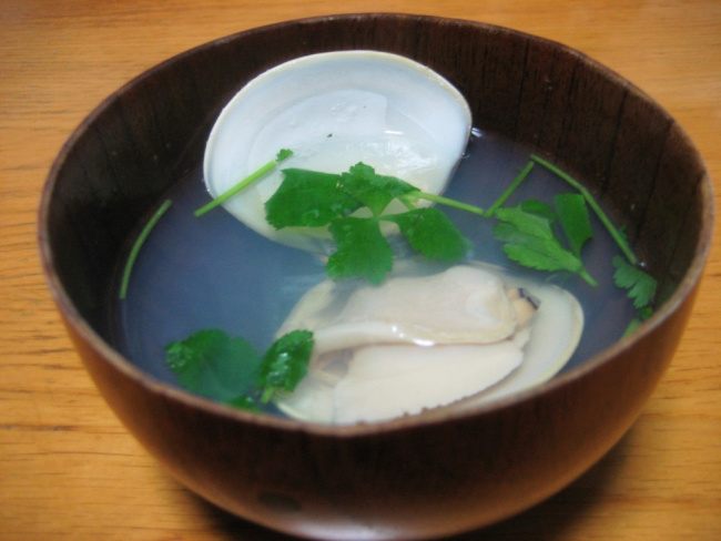 soup, canh, nhật bản, súp ngao sò hamaguri ushio-jiru nhật bản