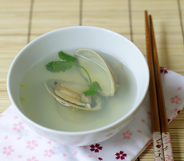 soup, canh, nhật bản, súp ngao sò hamaguri ushio-jiru nhật bản