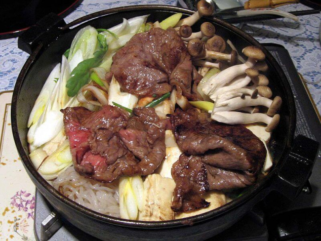 lẩu, nhật bản, lẩu sukiyaki – món lẩu ngon tuyệt của người nhật
