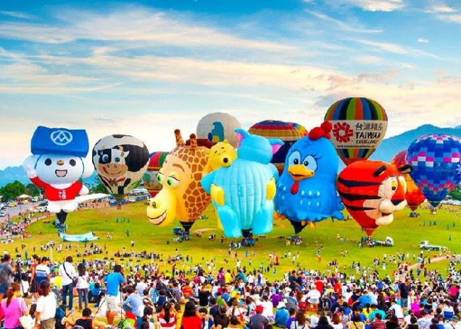 Khám phá lễ hội khinh khí cầu Đài Loan siêu hoành tráng