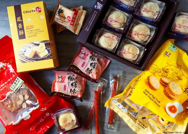 Những món ăn đóng gói của Đài Loan có thể mang về làm quà