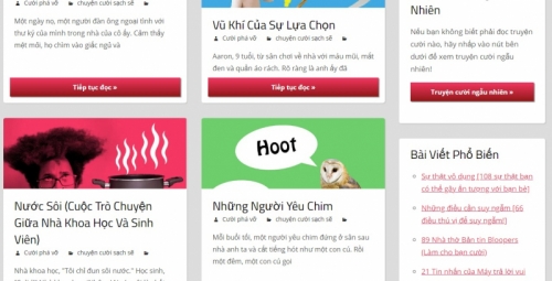 10 trang web đọc truyện cười hay nhất