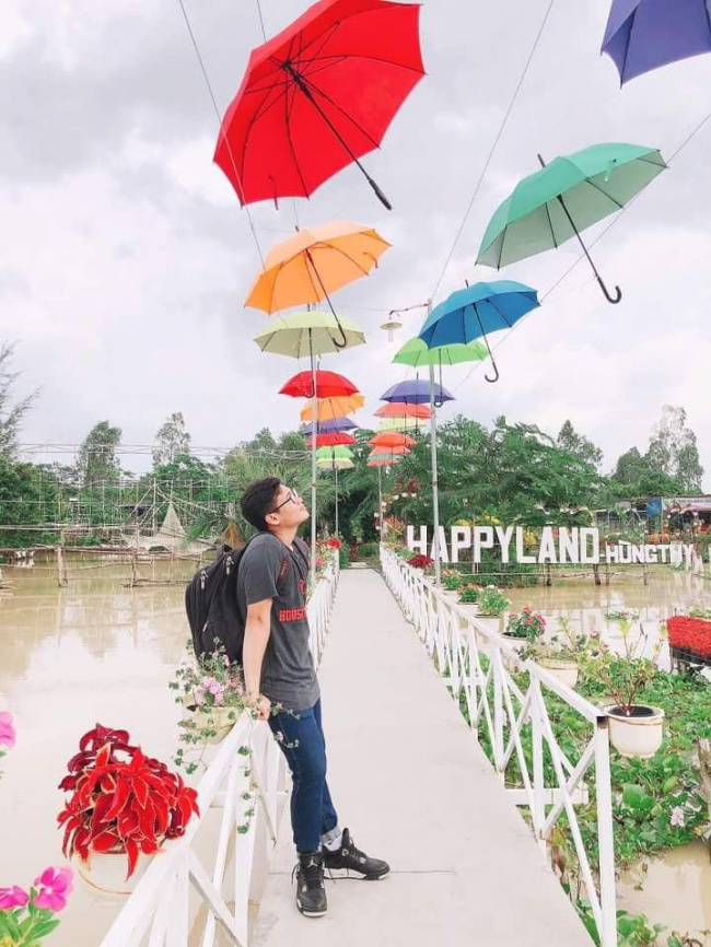 vui chơi mệt nghỉ cùng happy land hùng thy - khu vui chơi miệt vườn