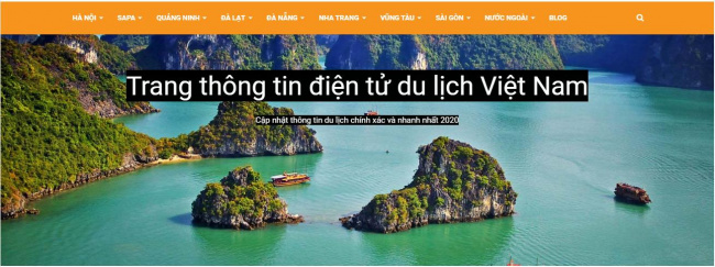 dulichtoday.vn trang thông tin điện tử du lịch Việt Nam