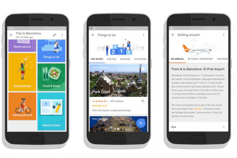 android, google travel - cách dùng, tính năng và download