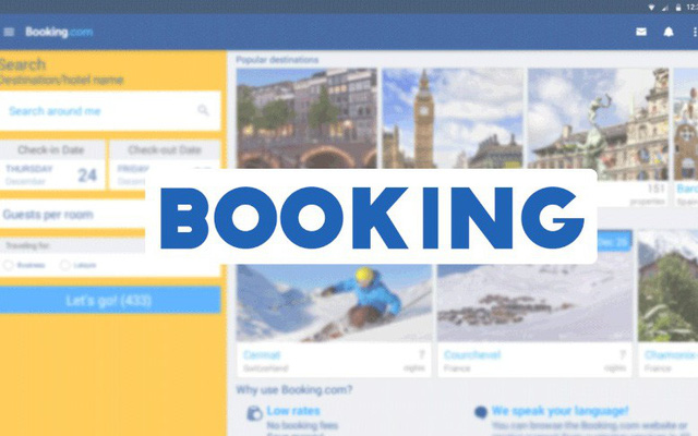 android, booking.com: ứng dụng đặt phòng trực tuyến mọi lúc, mọi nơi