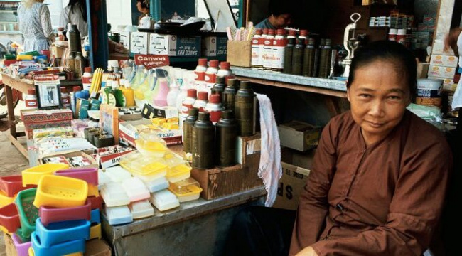 A collection of beautiful photos of the old Saigon Market 50-60 years ago￼